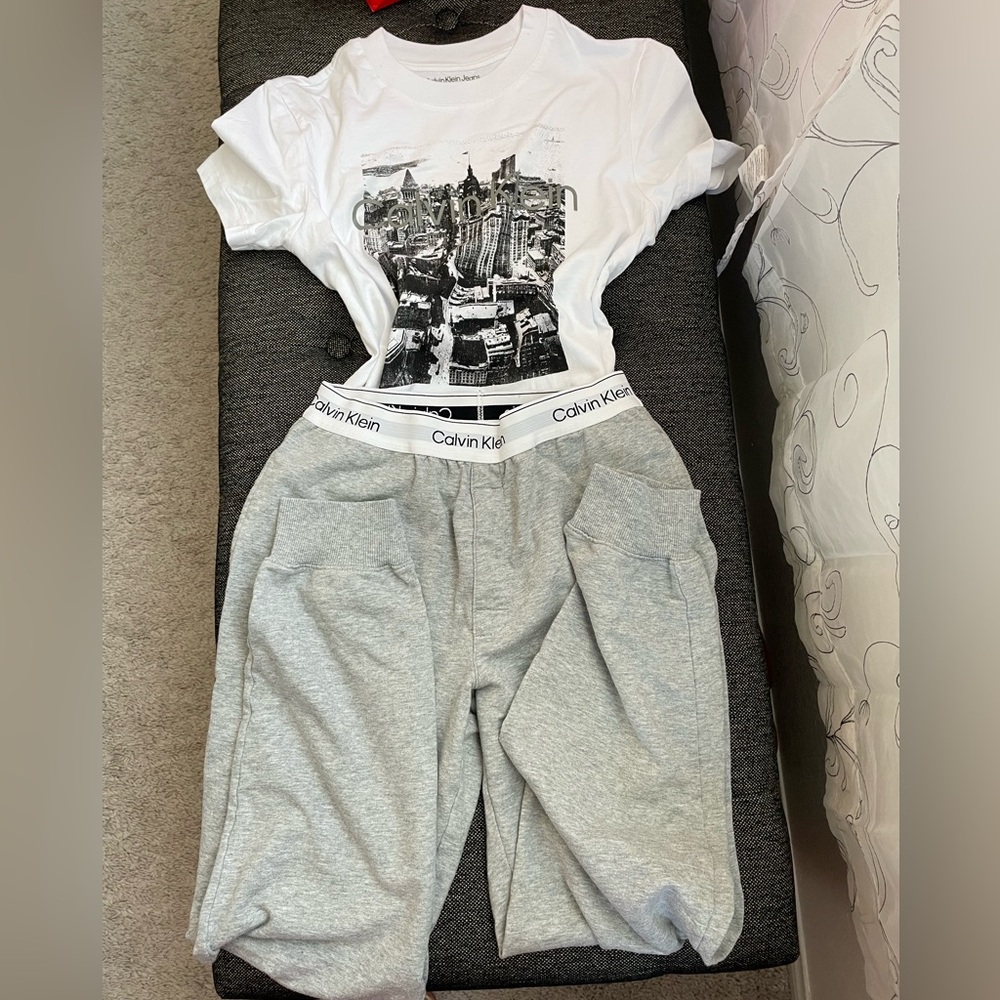 Calvin Klein Light Gray Joggers